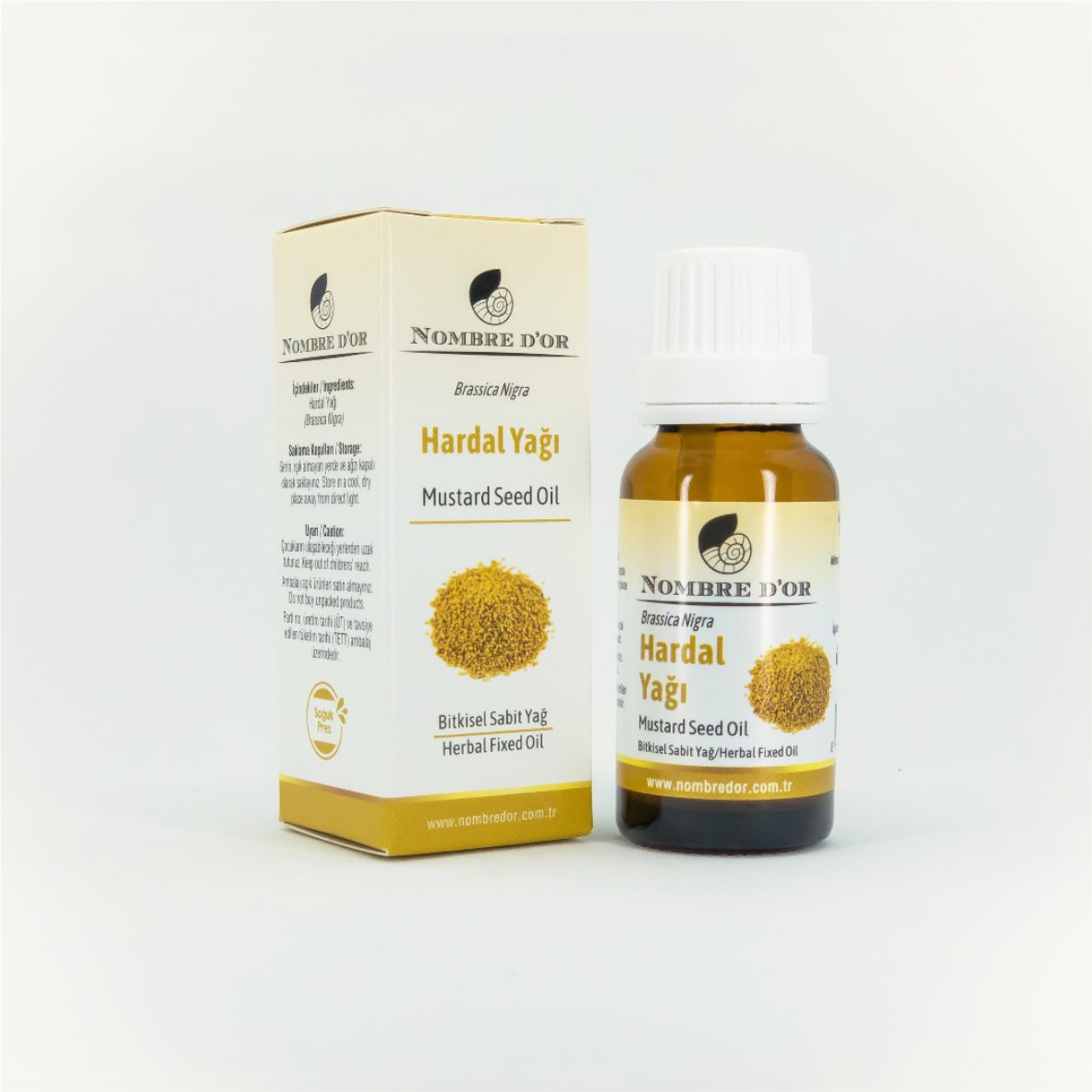 Hardal Yağı 20 ml Kutu