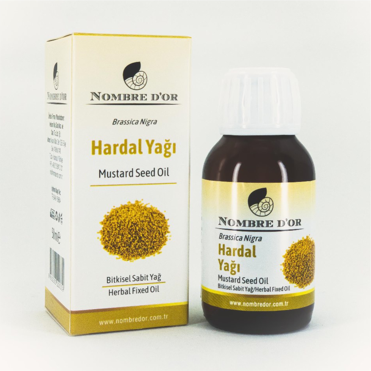 Hardal Yağı 50 ml Kutu