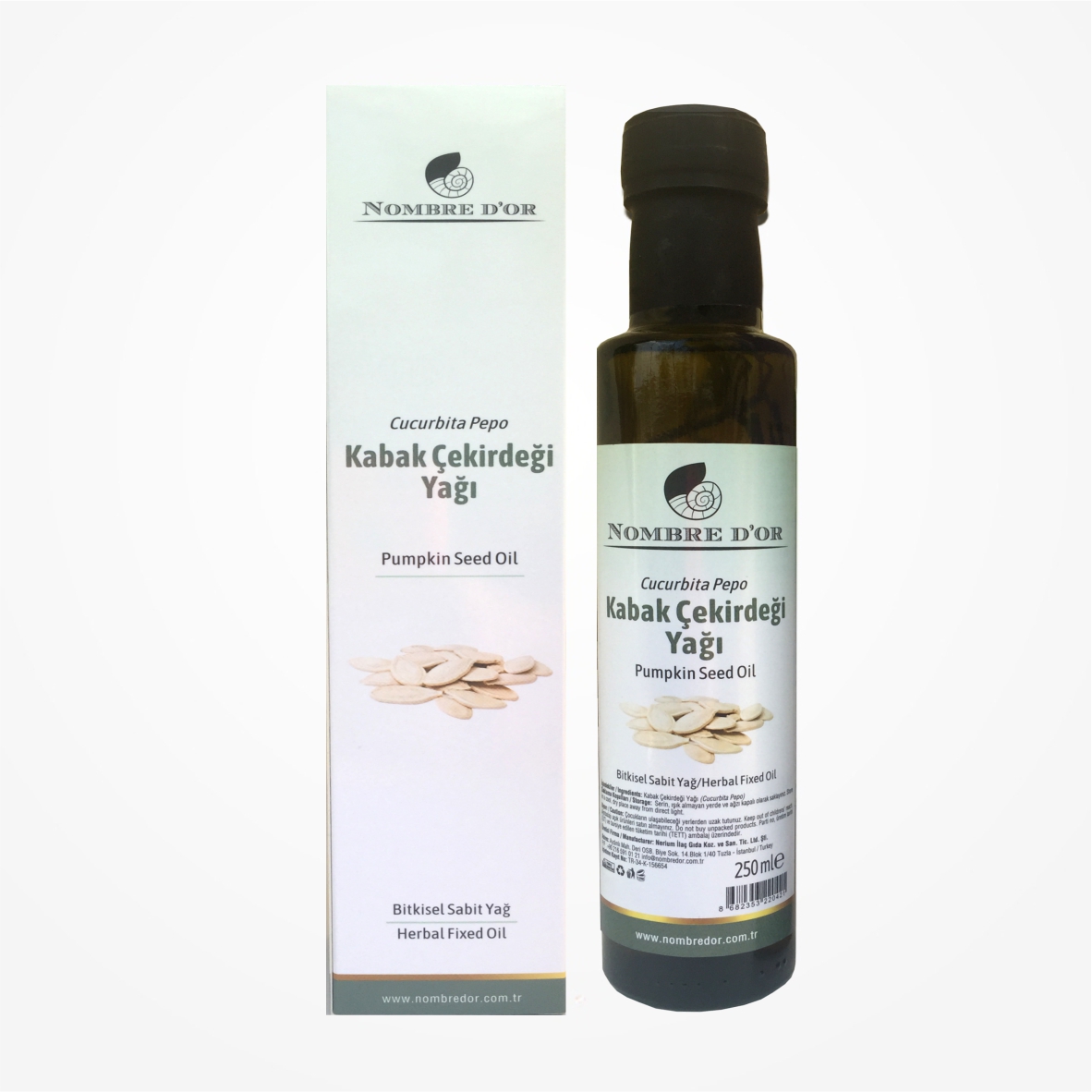 Kabak Çekirdeği Yağı 250 ml Kutu