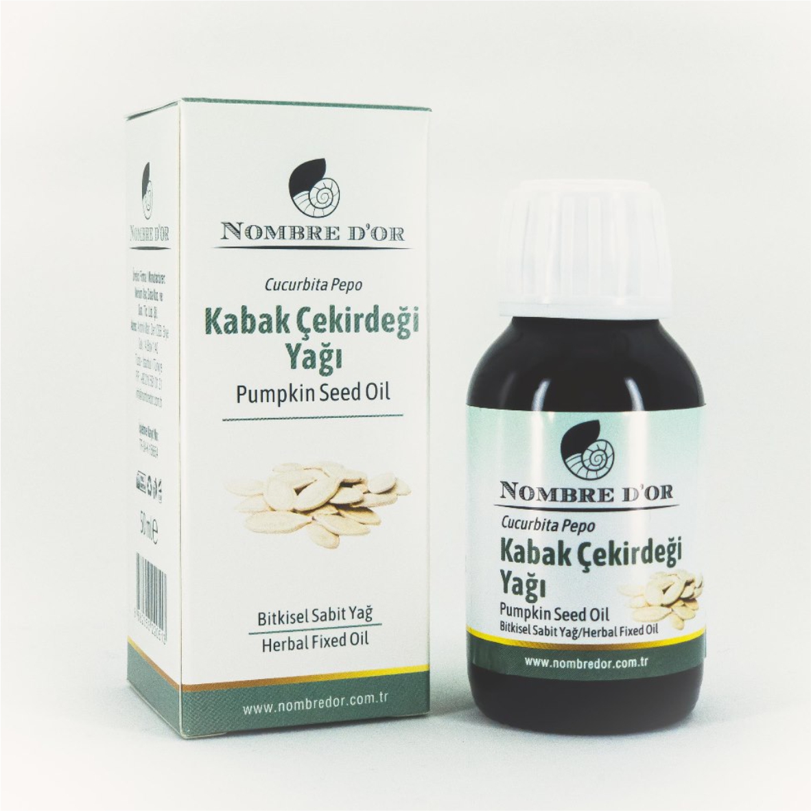 Kabak Çekirdeği Yağı 50 ml Kutu