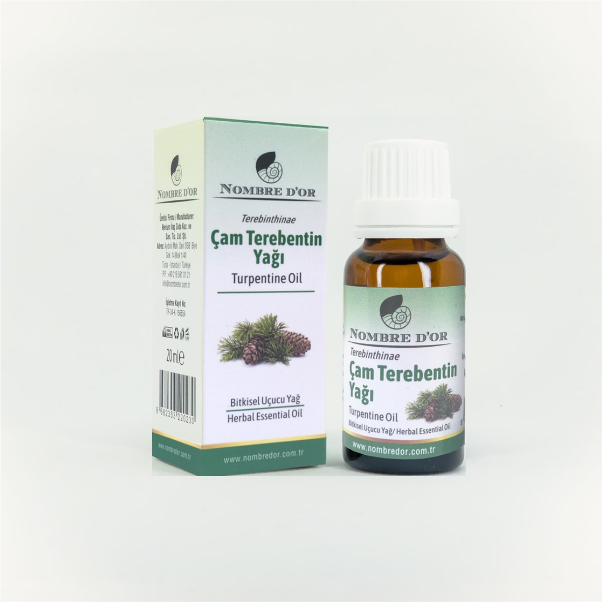 Çam Terebentin Yağı 20 ml Kutu