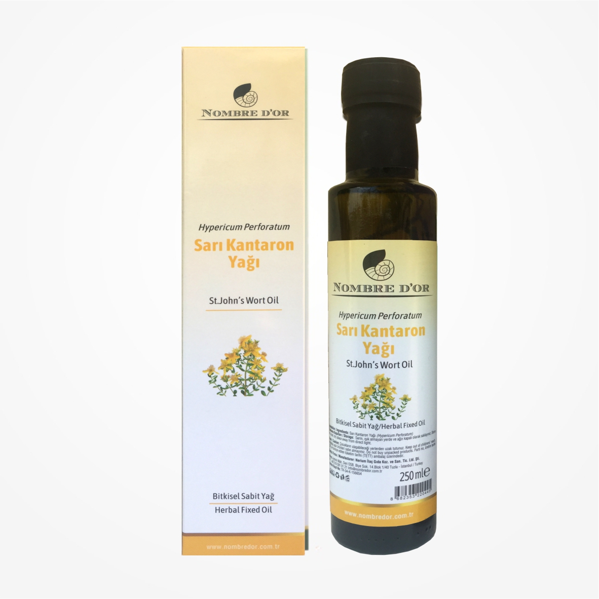 Sarı Kantaron Yağı 250 ml Kutu